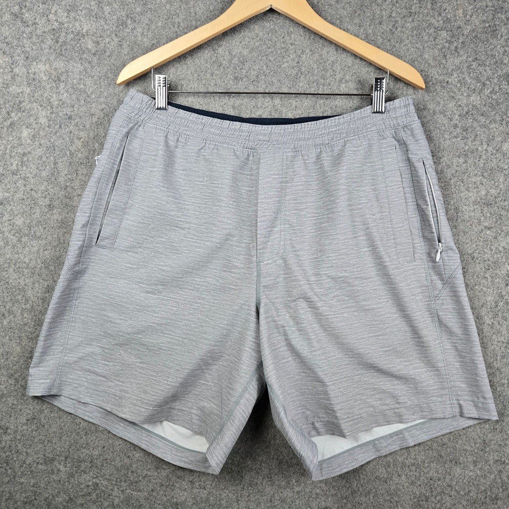 Birddogs Lined Shorts Mens XL Gray Athletic Gym Workout Activewear Outdoors